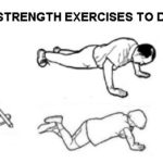 Three key exercises to do at home